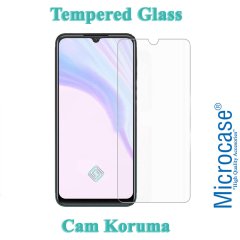 Microcase Vivo X50 Lite Batman Serisi Yüzük Standlı Armor Kılıf Siyah + Tempered Glass Koruma