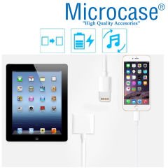 Microcase iPhone iPad Apple Pencil 1 Metre 8 Pin USB Uzatma Kablosu Beyaz - AL2564