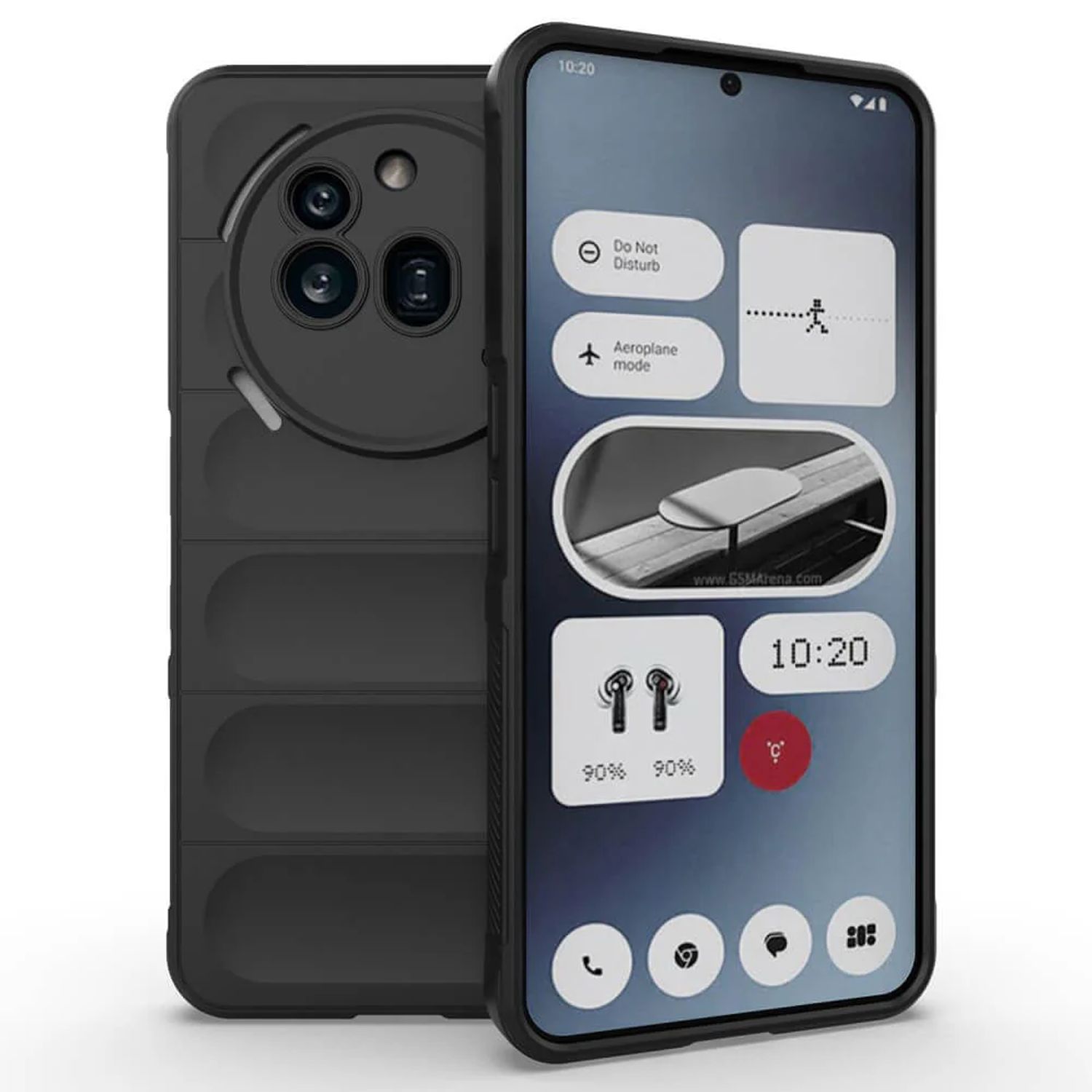 Microcase Nothing Phone 3A Pro Miami Serisi Darbeye Dayanıklı Silikon Kılıf AL3420