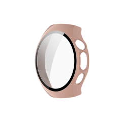 Microcase Huawei Watch 5 46mm için Ekran Korumalı Sert Rubber Kılıf-AL3173