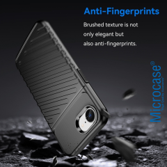 Microcase Iphone 16E ile Uyumlu Thunder Serisi Darbeye Dayanıklı Silikon Kılıf -AL3421