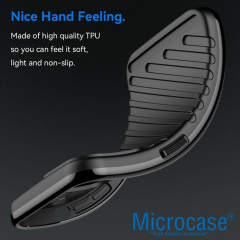 Microcase Iphone 16E ile Uyumlu Thunder Serisi Darbeye Dayanıklı Silikon Kılıf -AL3421
