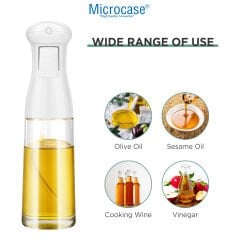 Microcase Hava Fritözü ve Mutfak için Cam Yağdanlık Çok Amaçlı Sprey Şişe 200 ml AL4310