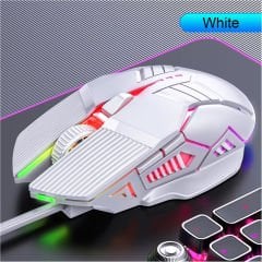 Microcase 3200 DPI Ergonomik Kablolu RGB Işıklı Gaming Oyuncu Mouse - AL4929