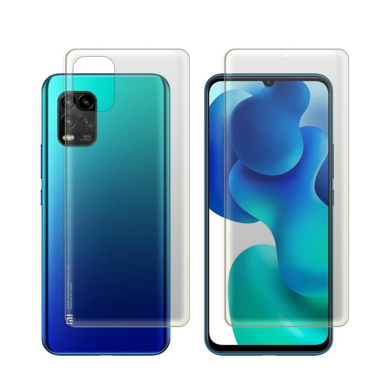Microcase Xiaomi Mi 10 Lite 5G Full Ön Arka Kaplama Koruma Filmi