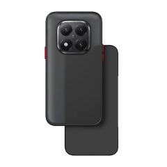 Microcase Xiaomi Redmi Note 15 Pro London Serisi Darbeye Dayanıklı Kılıf - Siyah AL3415