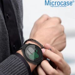 Microcase Samsung Galaxy Watch 5 40mm Ekran Korumalı Sert Rubber Kılıf - AL3173