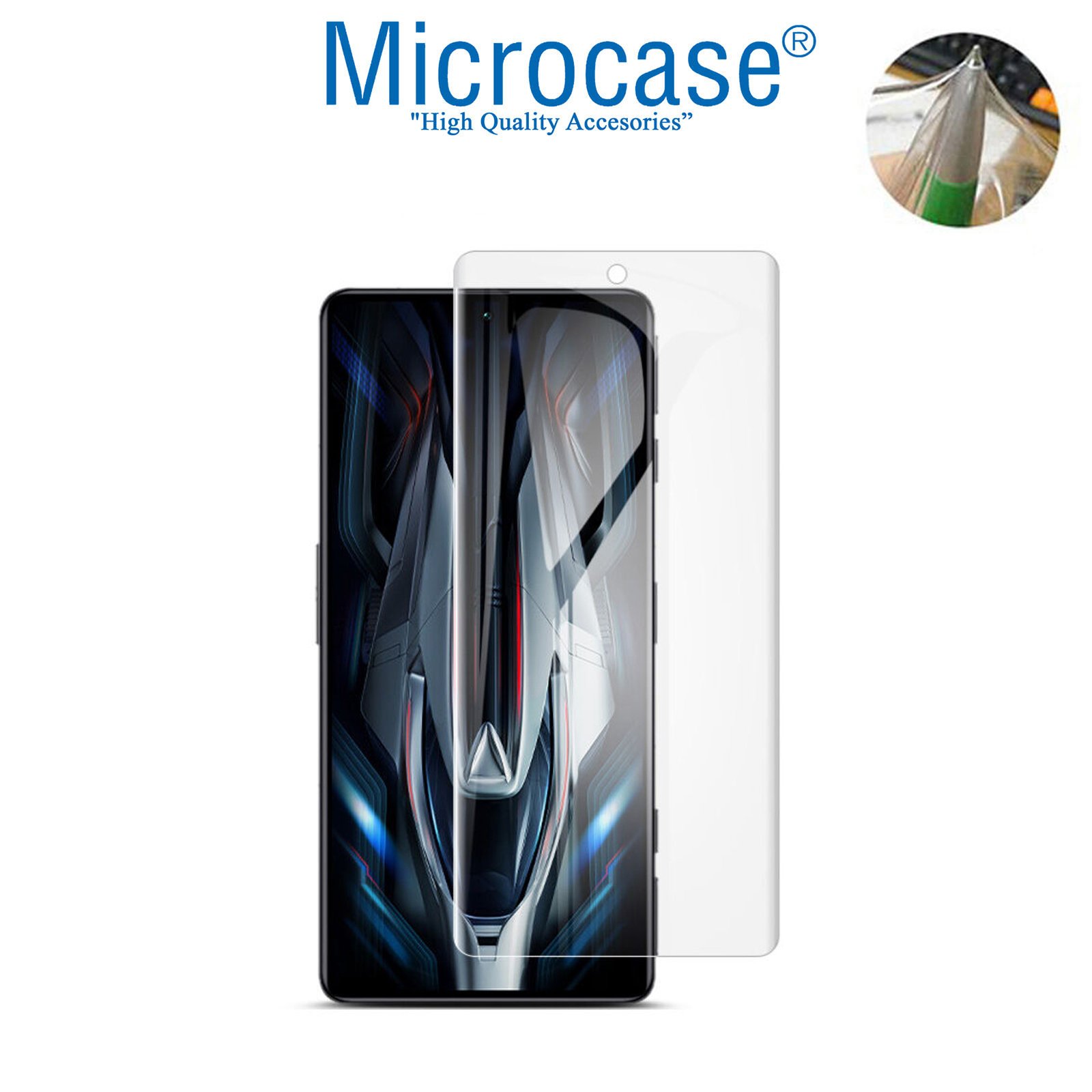 Microcase Xiaomi Redmi K40 Gaming Full Ön Kaplama Koruma Filmi
