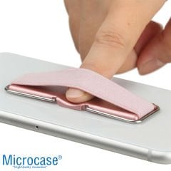 Microcase Üniversal Telefon Arkası El Parmak Tutucu Standlı Cep Telefonu Tutacağı - AL4937