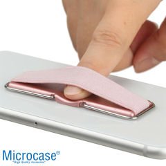 Microcase Üniversal Telefon Arkası El Parmak Tutucu Standlı Cep Telefonu Tutacağı - AL4937