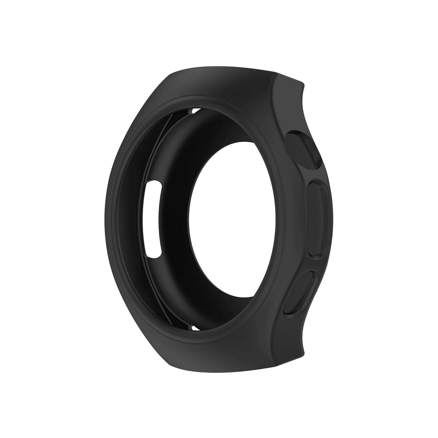 Microcase Huawei Watch 5 46mm Önü Açık Tasarım Silikon Kılıf - AL3172