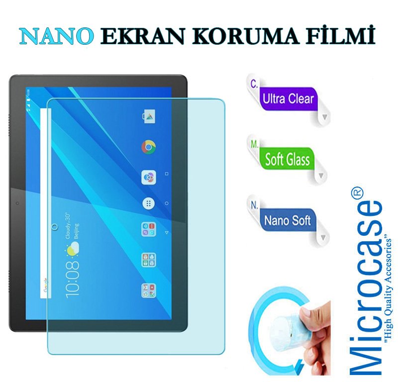 Microcase Lenovo Tab M10 10.1 Tablet TB-X605L TB-X605F Nano Esnek Ekran Koruma Filmi