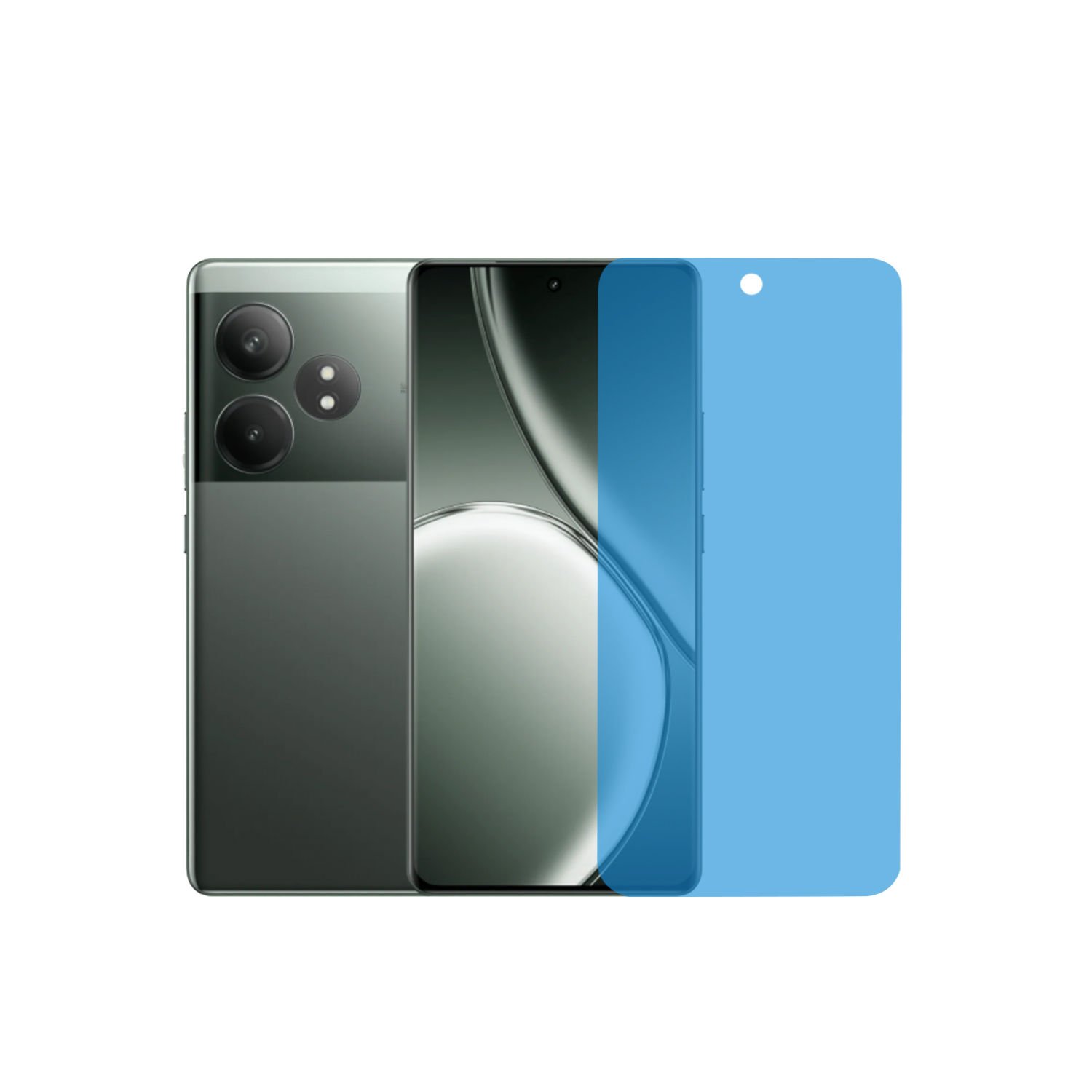 Microcase Realme GT 6T /G6T / GT NEO 6 SE Nano Esnek Ekran Koruma Filmi-AL3272