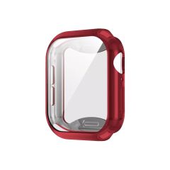 Microcase Apple Watch Series 10 46mm için   Önü Kapalı Silikon Kılıf - AL3173