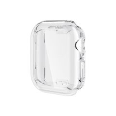 Microcase Apple Watch Series 10 46mm için   Önü Kapalı Silikon Kılıf - AL3173