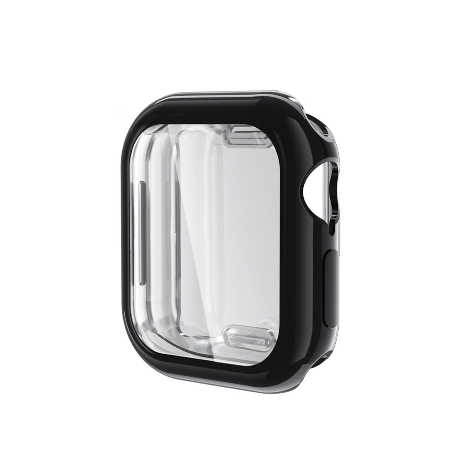 Microcase Apple Watch Series 10 46mm için   Önü Kapalı Silikon Kılıf - AL3173