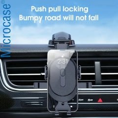 Microcase 360 Derece Döner Araç İçi Torpido Cam Vantuzlu Telefon Tutucu - AL4722