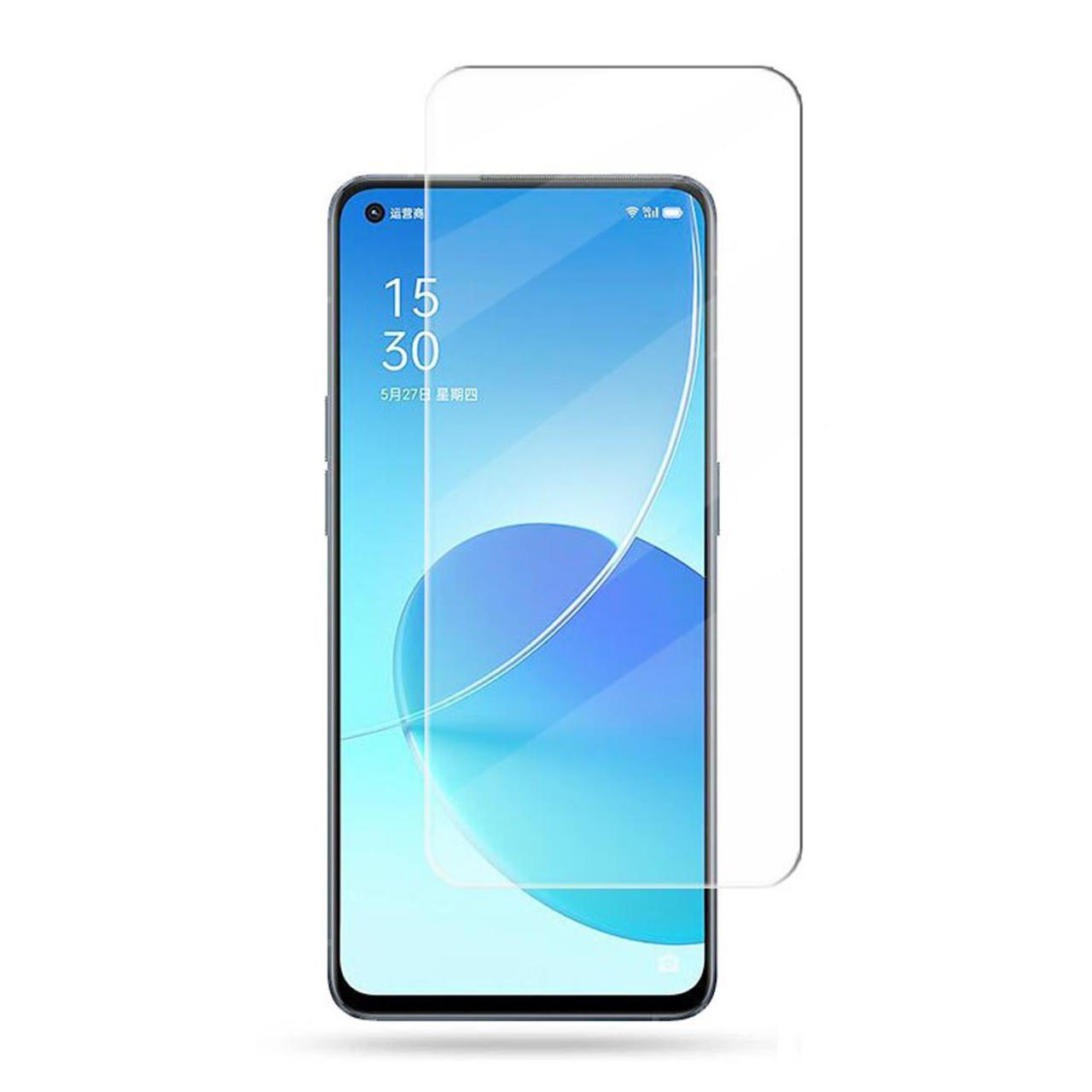 Microcase Oppo Reno 6 4G Tempered Glass Cam Ekran Koruma