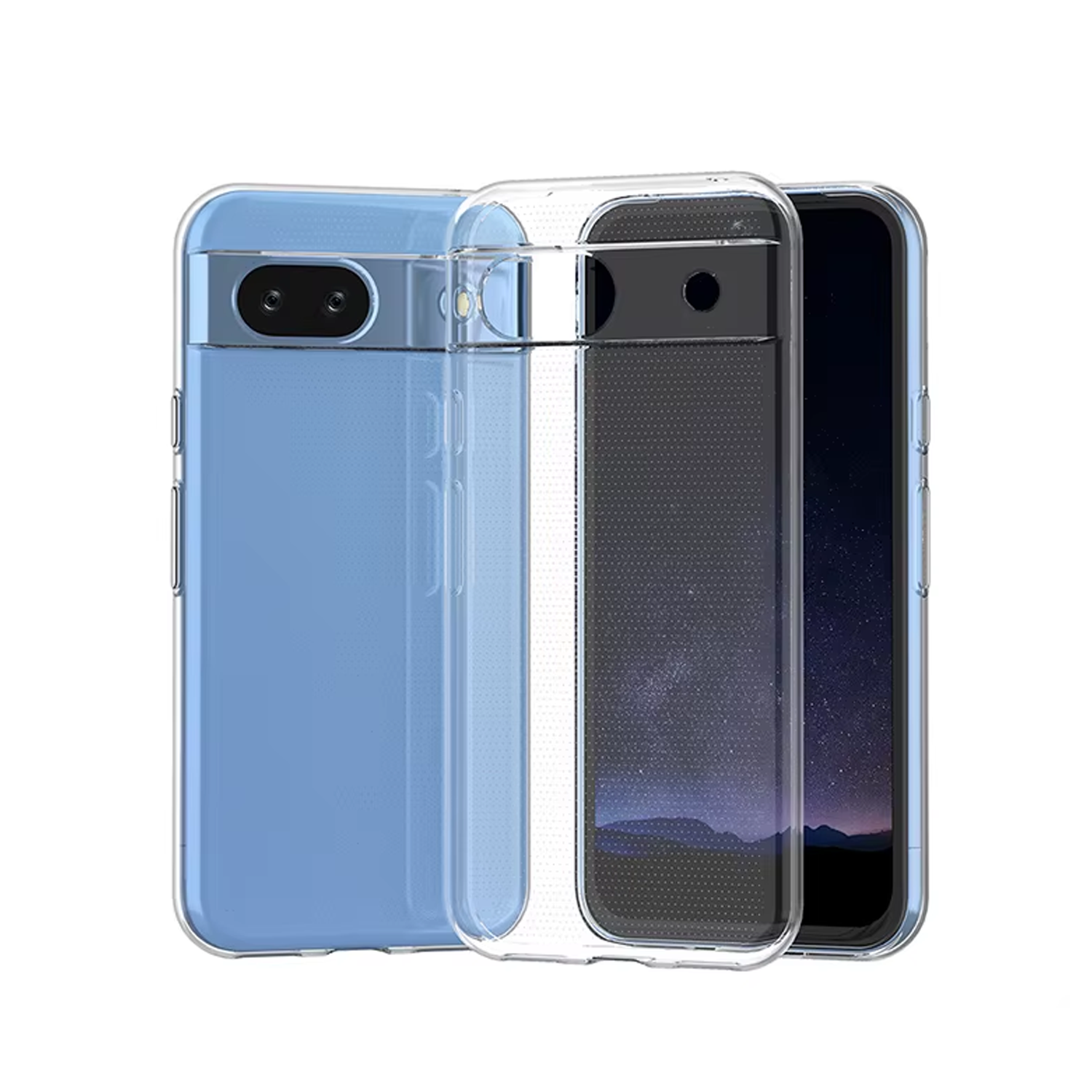 Microcase Tecno Spark Slim 5G ile Uyumlu Slim Serisi Soft TPU Silikon Kılıf - Şeffaf AL3324