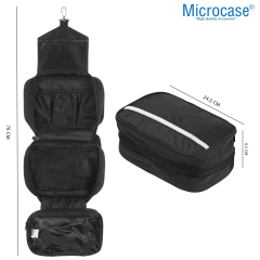 Microcase Makyaj, Seyahat ve Günlük Kullanım için Pratik Asılabilir Katlanır Organizer Çanta - AL5112