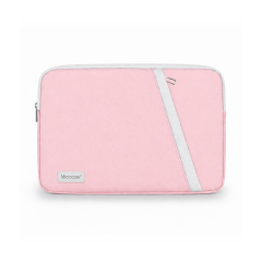 Microcase Macbook Air 15 inch M3 2024 ve Tabletler için Sleeve Tipi Çanta Pembe AL5422