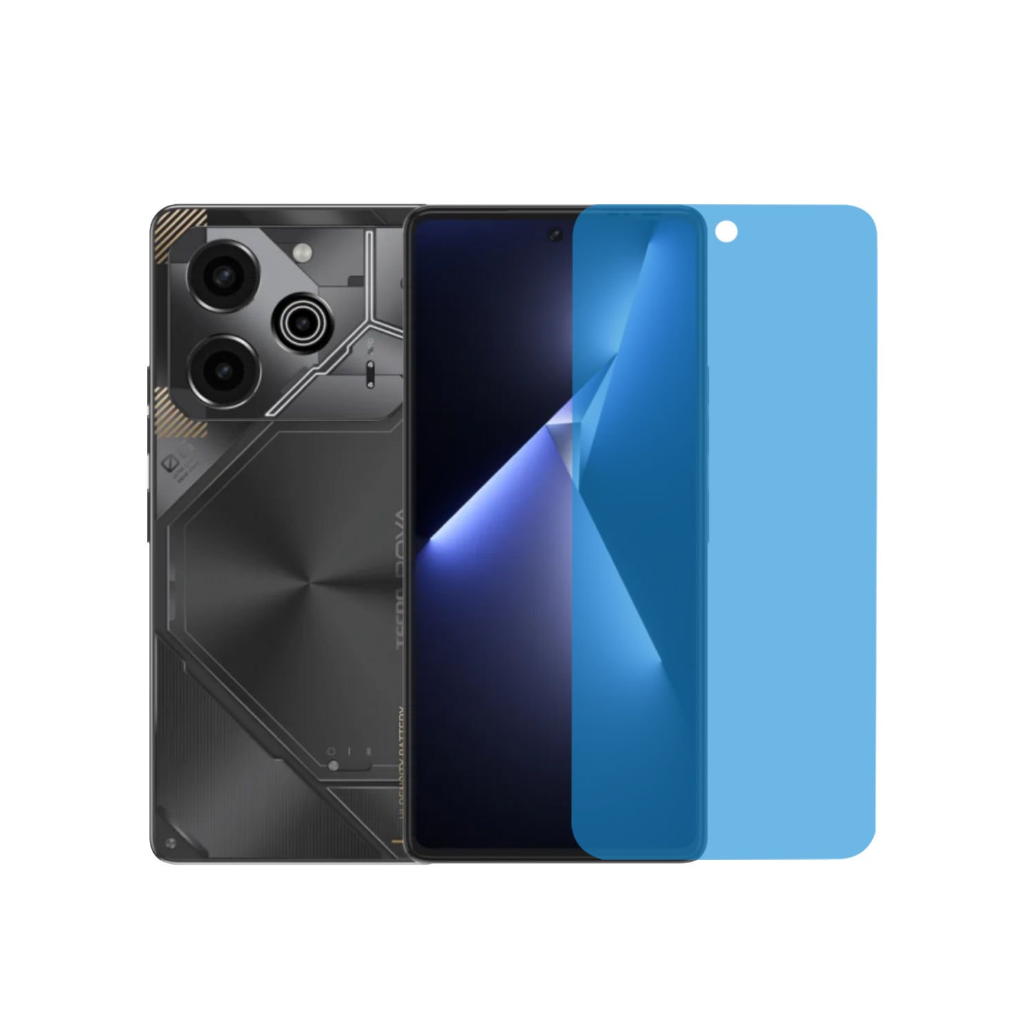 Microcase Tecno Pova 6 Pro 5G  Nano Esnek Ekran Koruma Filmi-AL3272
