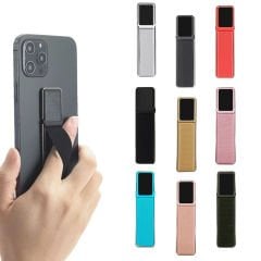 Microcase Üniversal Telefon Arkası El Parmak Tutucu Metal Mıknatıslı Standlı Cep Telefonu Tutacağı - AL4938