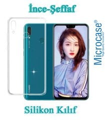 Huawei Y9 2019 İnce 0.2 mm Silikon Kılıf + CAM (SEÇİN)