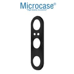 Microcase Xiaomi Mi 9 SE Kamera Lens Koruma Halkası - Kapalı Tasarım Siyah