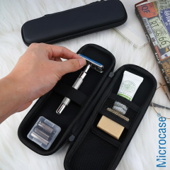 Microcase Seyehat için Traş Bıçağı Taşıma Kılıfı 21x9cm AL5356