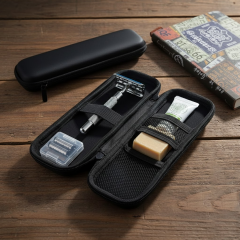 Microcase Seyehat için Traş Bıçağı Taşıma Kılıfı 21x9cm AL5356