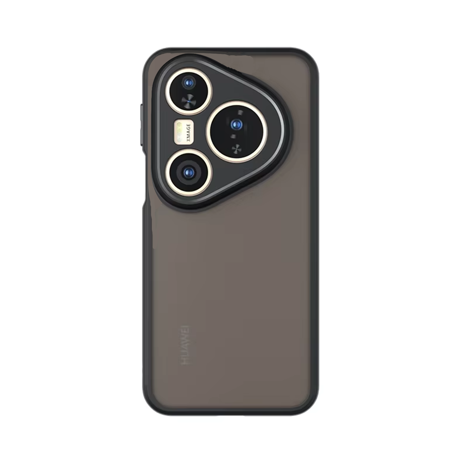 Microcase Huawei Pura 80 Pro / Huawei Pura 80 Pro Plus Luna Serisi Köşe Korumalı Sert Rubber Kılıf - AL3422 Siyah