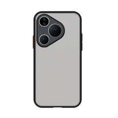 Microcase Huawei Pura 80 Pro / Huawei Pura 80 Pro Plus London Serisi Darbeye Dayanıklı Kılıf - Siyah AL3415