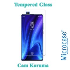 Microcase Xiaomi Redmi K20 Elektrocase Serisi Silikon Kılıf Siyah + Tempered Glass Cam Koruma (SEÇENEKLİ)
