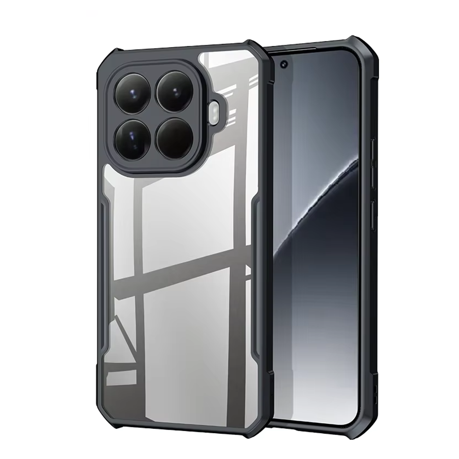 Microcase Xiaomi 15T Pro ile uyumlu Airbag Serisi Darbeye Dayanıklı Köşe Korumalı Tpu Kılıf - AL3370