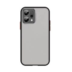 Microcase Oppo Reno 14 London Serisi Darbeye Dayanıklı Kılıf - Siyah AL3415