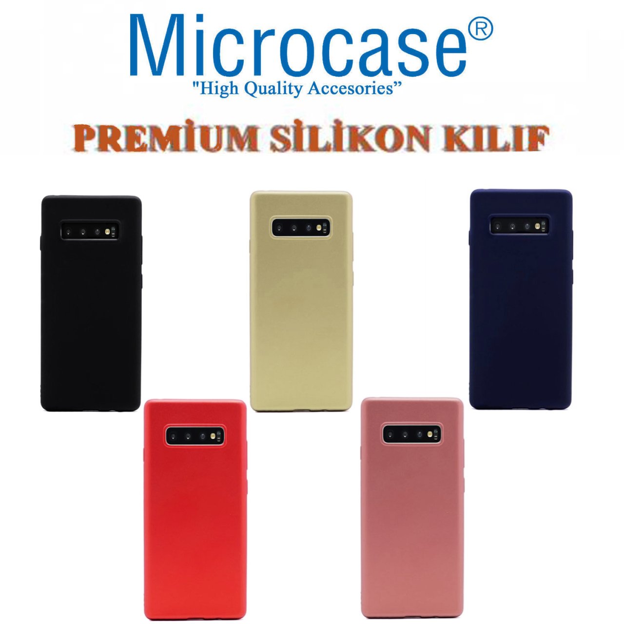 Samsung Galaxy S10 Premium Matte Silikon Kılıf