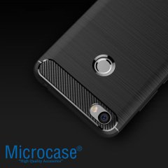 Microcase Redmi Note 5A Prime Brushed Silikon Kılıf+Tam Kaplar