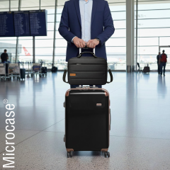 Microcase Macbook Air 15 inch M4 2025 ile Uyumlu Notebook Macbook Evrak Çantası Siyah AL5496
