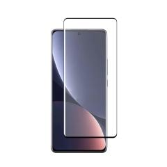 Microcase Xiaomi 12X 3D Curved Tam Kaplayan Kavisli Tempered Cam