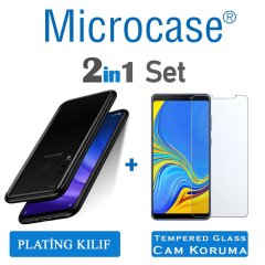 Samsung Galaxy A9 2018 Plating Series Silikon Kılıf + CAM (SEÇ)