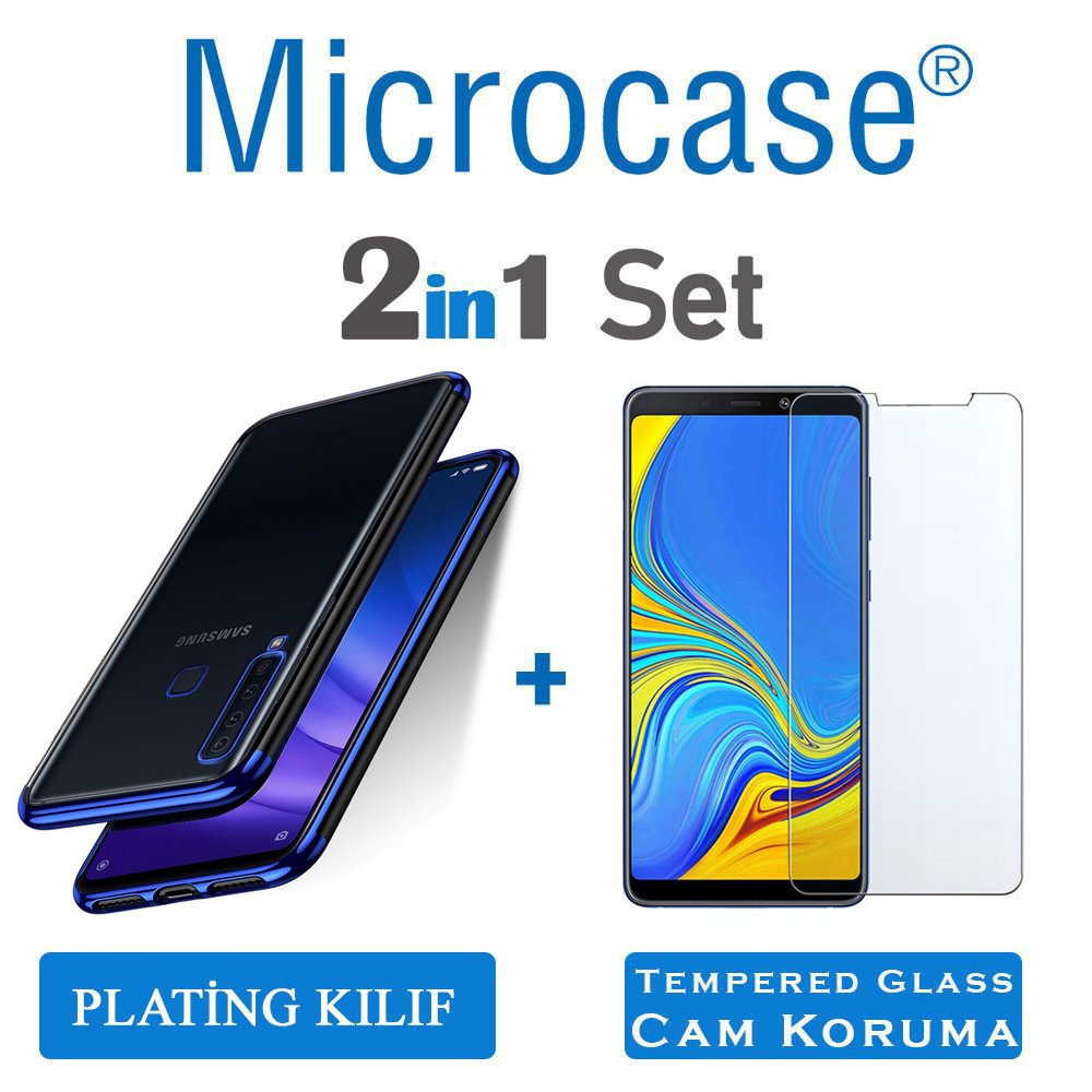 Samsung Galaxy A9 2018 Plating Series Silikon Kılıf + CAM (SEÇ)