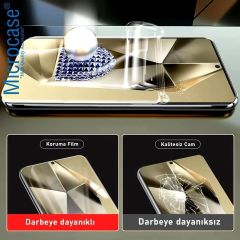 Microcase Iphone 16e ile Uyumlu Full Tpu Nano Ön Ekran Koruma Filmi - EKM101