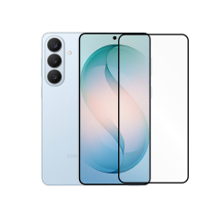 Microcase Samsung S26 Plus Tam Kaplayan Çerçeveli Tempered Ekran Koruyucu -AL3276