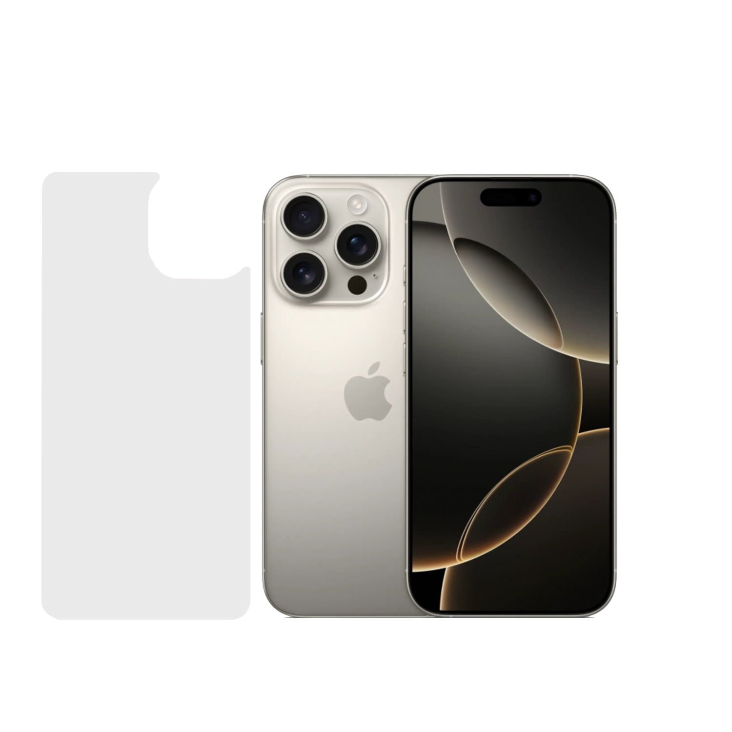 Microcase Iphone 16 Pro  Full Arka Kaplama Koruma Filmi -AL3281