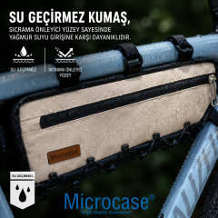 Microcase Bisiklet Kadro Arası Rahat Kullanım Bisiklet Çantası AL5611