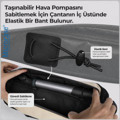 Microcase Bisiklet Kadro Arası Rahat Kullanım Bisiklet Çantası AL5611