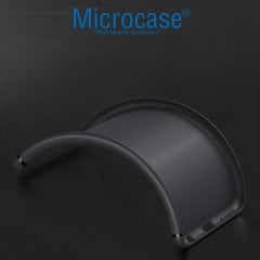 Microcase Oppo Reno Z Elektrocase Serisi Silikon Kılıf Siyah + Tempered Glass Cam Koruma (SEÇENEKLİ)