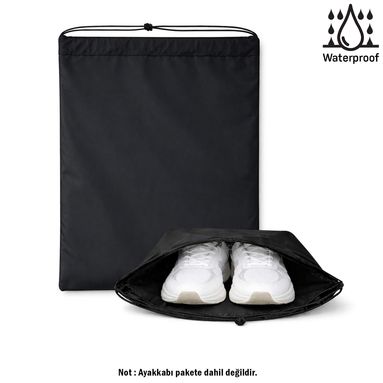 Microcase Su Geçirmez İpli Ayakkabı Eşya Düzenleyici Seyahat Çantası Hurç Small Boy AL5504