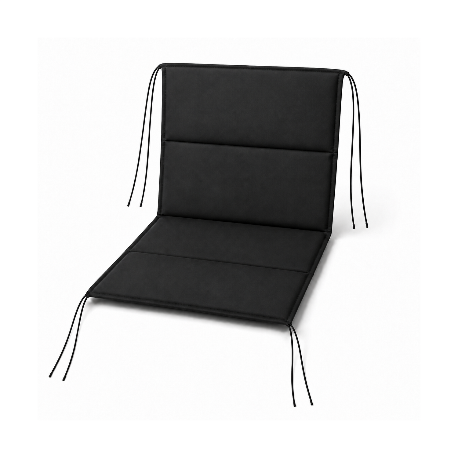 Microcase İple Sabitlemeli Katlanabilir Sırtlıklı Tasarım Kamp Sandalyesi Minderi Piknik Outdoor Balıkçılık 80x40 CM AL5565